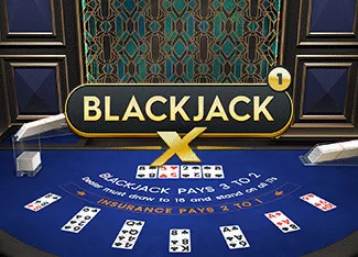 Blackjack X 1 - Azure - HASEAGAMING