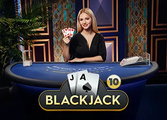 Blackjack 10 - Azure - HASEAGAMING