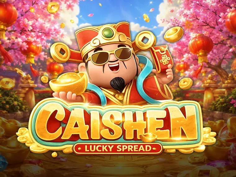 PLAYSTAR : CAISHEN-LUCKY SPREAD - HASEAGAMING