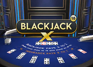 Blackjack X 18 - Azure - HASEAGAMING