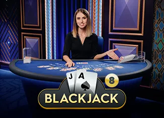 Blackjack 8 - Azure - HASEAGAMING