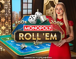 MONOPOLY Roll em - HASEAGAMING