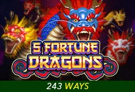 Spadegaming : 5 Fortune Dragons - HASEAGAMING