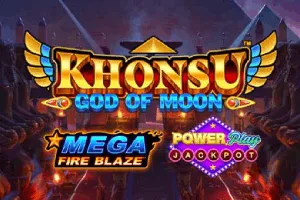 Mega Fire Blaze: Khonsu God of Moon PowerPlay Jackpot - HASEAGAMING